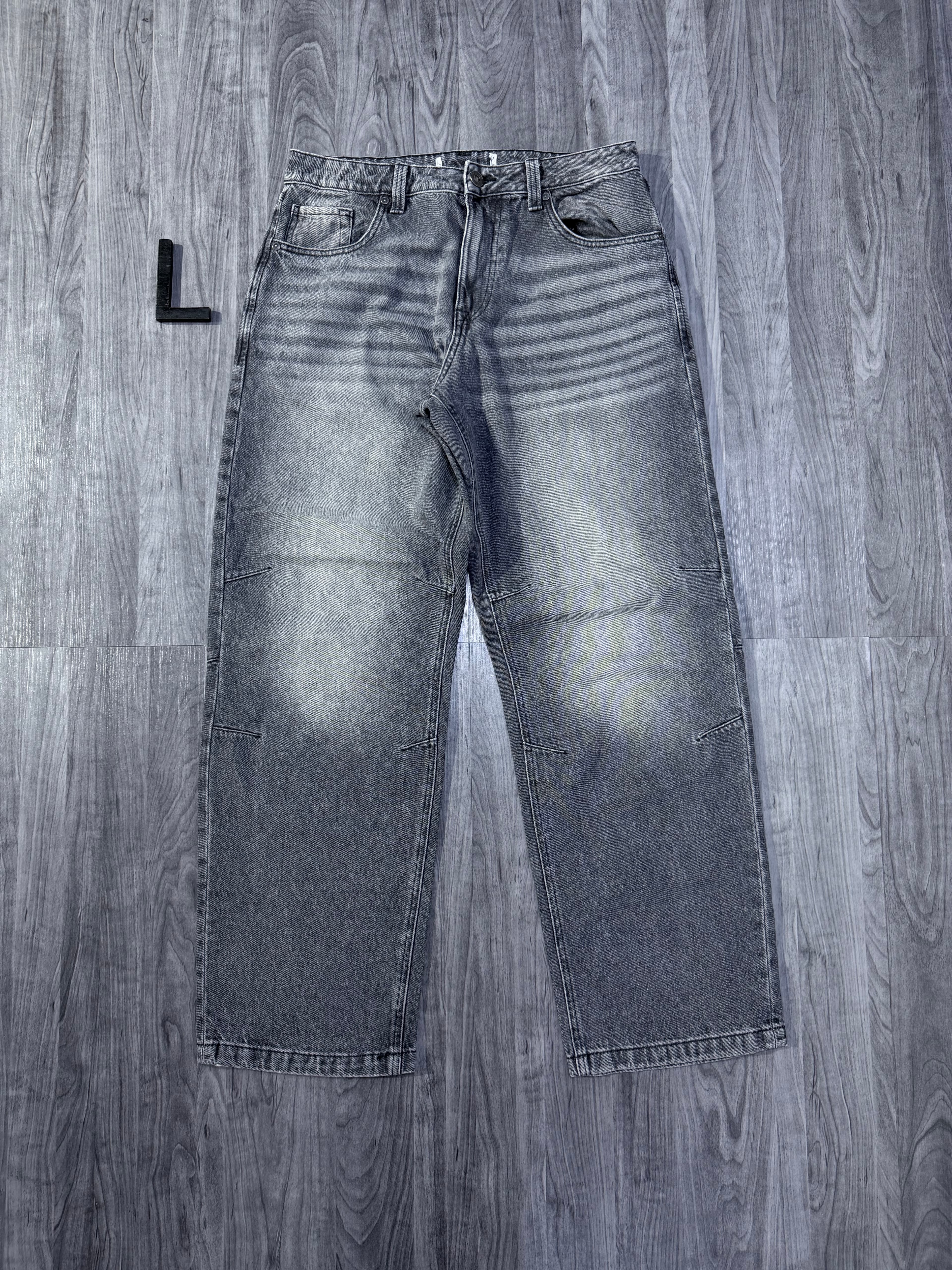 Jean Large Délavé Vintage - View 1