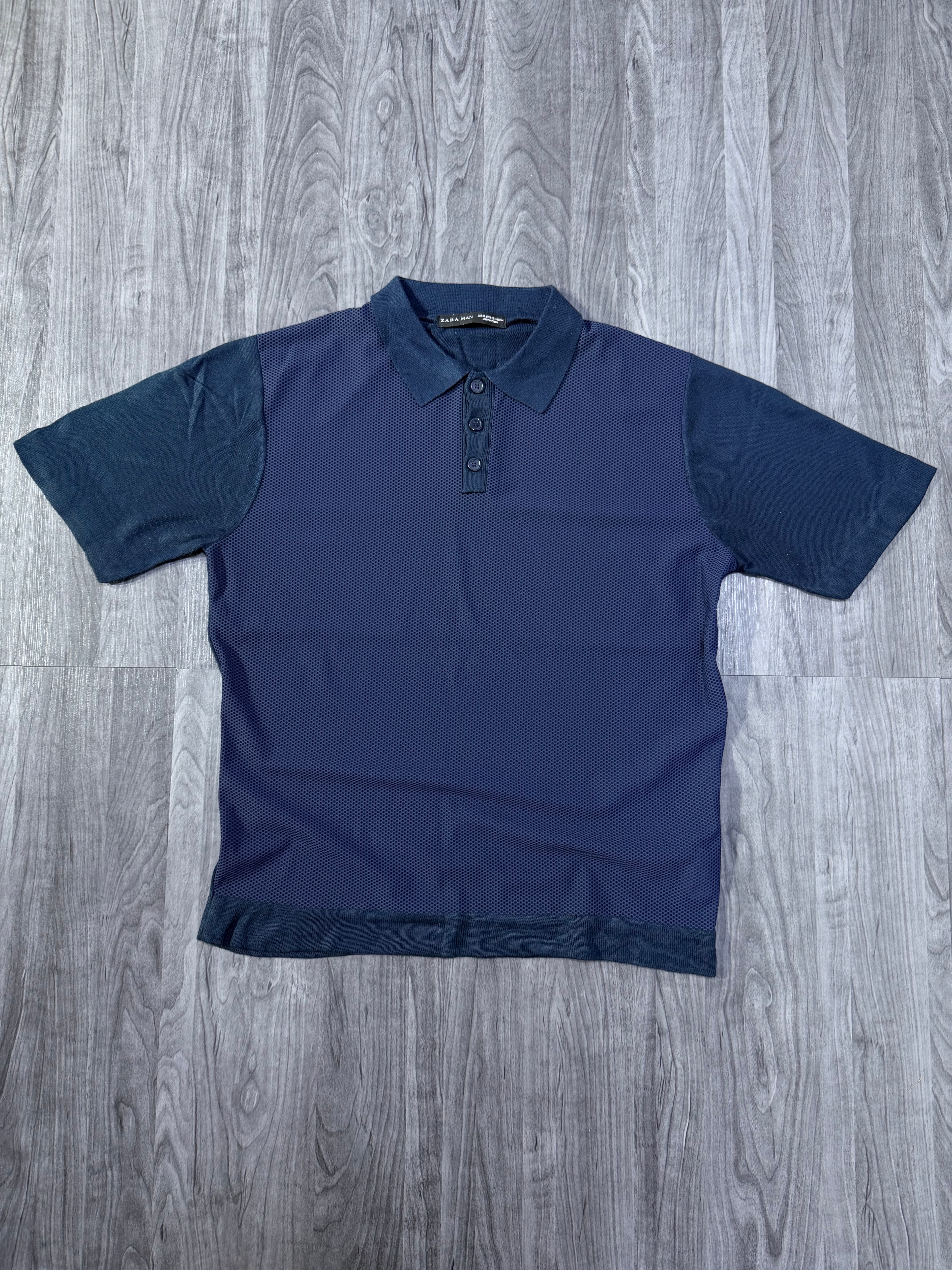Polo Vintage Zara Man Marine - View 1