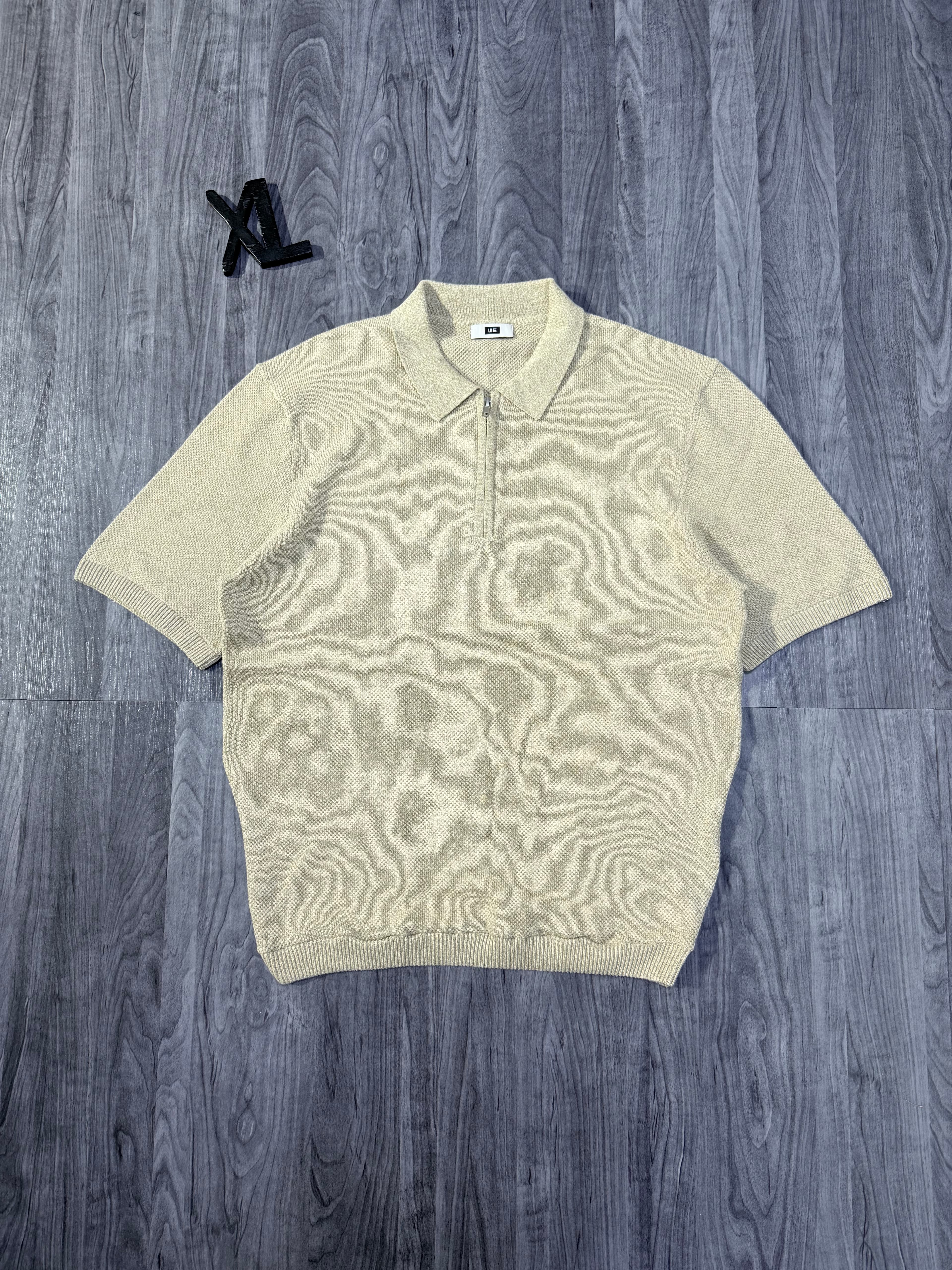 Polo Vintage Zippé Beige - View 1