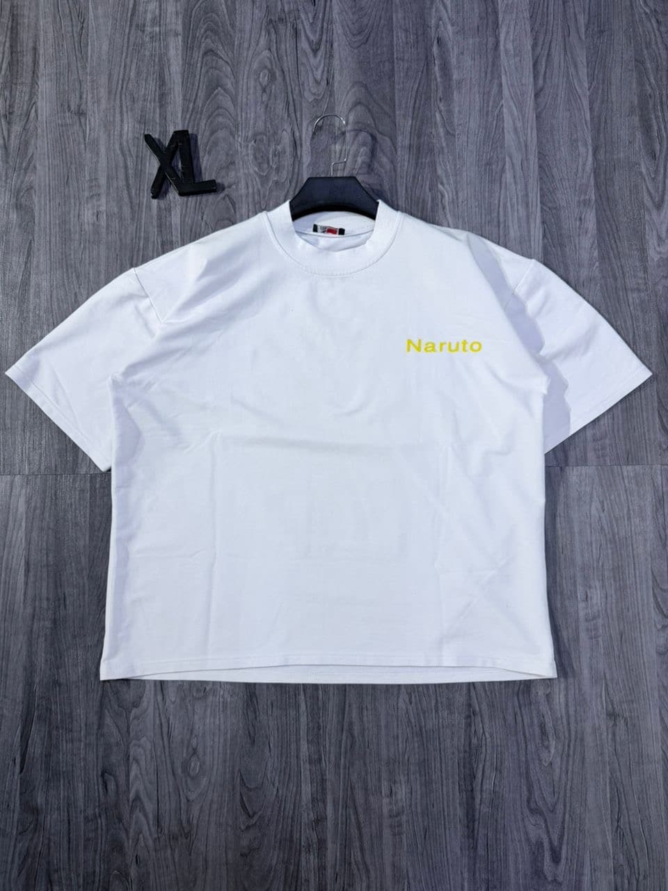 T-shirt Vintage Naruto Blanc - View 1