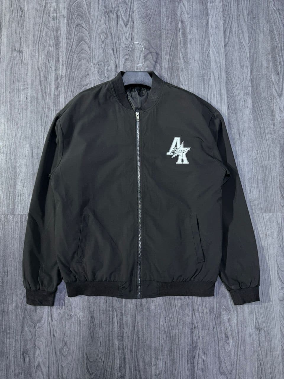 Blouson Bomber AK Vintage Noir - View 1