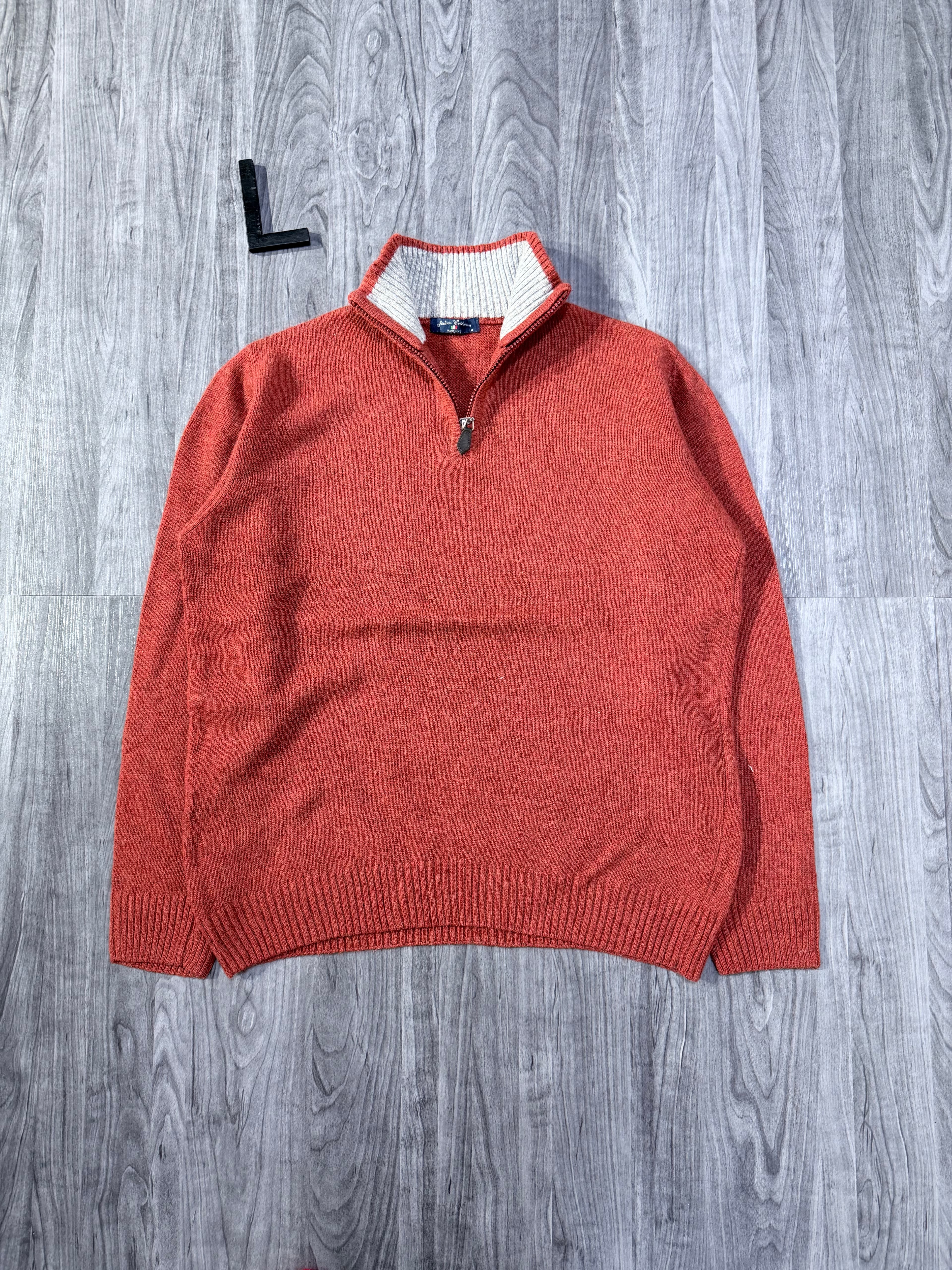 Pull Vintage Col Zippé - View 1